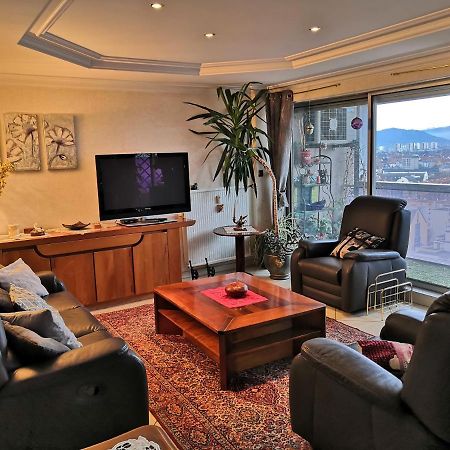 Bel Appartement Avec Vue Splendide Sur Toute La Ville De Colmar - Parking Gratuit Exteriör bild