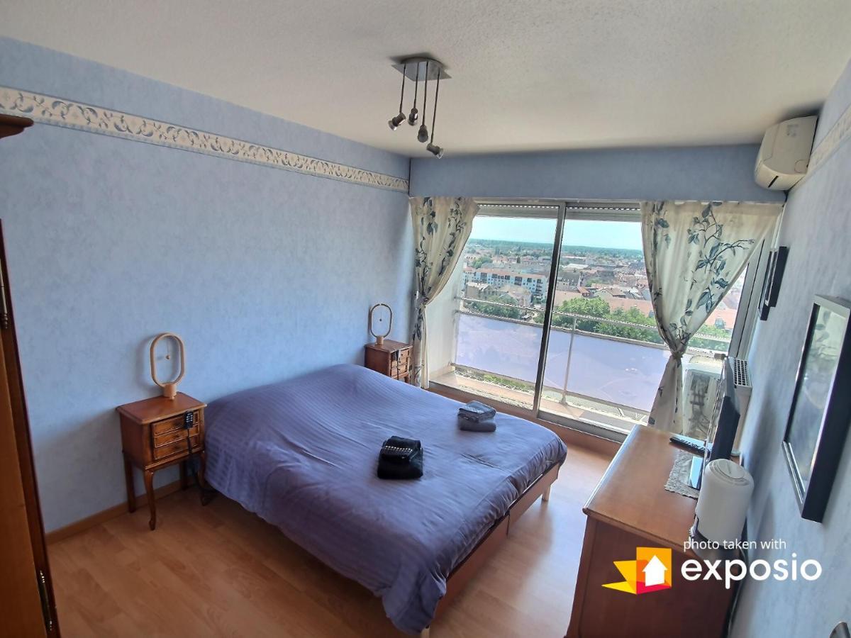 Bel Appartement Avec Vue Splendide Sur Toute La Ville De Colmar - Parking Gratuit Exteriör bild
